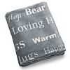 Load image into Gallery viewer, Hugs Blanket The Perfect Caring Gift (Gray)
