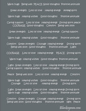 Load image into Gallery viewer, Healing Thoughts Blanket The Perfect Caring Gift (Gray)