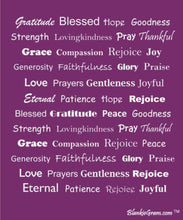Load image into Gallery viewer, Faith Blanket the Perfect Caring Gift (Purple)