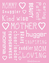 Load image into Gallery viewer, Mother Throw Blanket for Loving, Kind & Inspiring Moms (Pink)