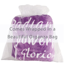 Load image into Gallery viewer, You Are Awesome Throw Blanket to Express Gratitude and Admiration (Purple)
