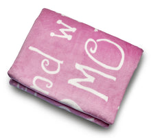 Load image into Gallery viewer, Mother Throw Blanket for Loving, Kind &amp; Inspiring Moms (Pink)