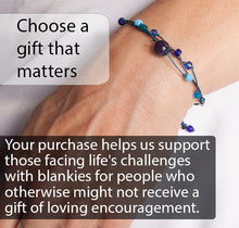 Load image into Gallery viewer, Handmade Healing Energy Bracelet The Perfect Caring Gift (Blue)