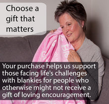 Load image into Gallery viewer, Faith Blanket The Perfect Caring Gift (Pink)