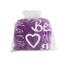 Load image into Gallery viewer, Grandmother Throw Blanket for Kind Loving and Inspiring Grandmas The Perfect Caring Gift (Purple)