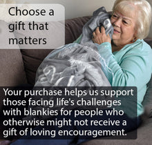 Load image into Gallery viewer, Mother Throw Blanket for Loving, Kind & Inspiring Moms (Grey)