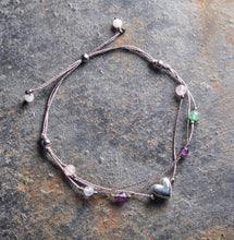 Load image into Gallery viewer, Best Friend Bracelet with a Heart Warming Inspirational Card Presented in a Gorgeous Gift Box: The Perfect Caring Gift by BlankieGram (Taupe)