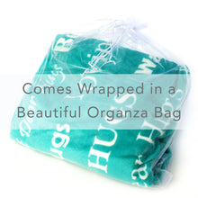 Load image into Gallery viewer, Hugs Blanket The Perfect Caring Gift (Teal)