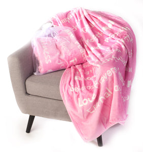 Faith Blanket The Perfect Caring Gift (Pink)