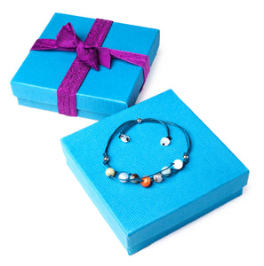 Handmade Blessing Bracelet The Perfect Caring Gift (Blue)