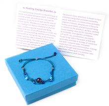 Load image into Gallery viewer, Handmade Healing Energy Bracelet The Perfect Caring Gift (Blue)