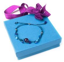 Load image into Gallery viewer, Handmade Healing Energy Bracelet The Perfect Caring Gift (Blue)
