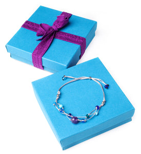 Handmade Healing Energy Bracelet The Perfect Caring Gift (Gray)