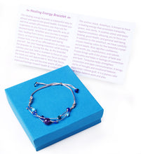 Load image into Gallery viewer, Handmade Healing Energy Bracelet The Perfect Caring Gift (Gray)