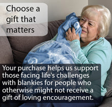 Load image into Gallery viewer, Mother Throw Blanket for Loving, Kind &amp; Inspiring Moms (Blue)