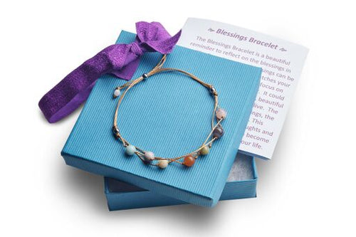 Handmade Blessing Bracelet The Perfect Caring Gift (Tan)