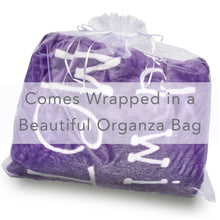 Load image into Gallery viewer, Mother Throw Blanket for Loving, Kind &amp; Inspiring Moms (Purple)