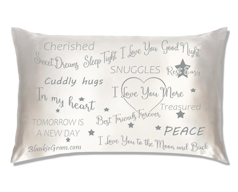 Sweet Dreams Satin Pillowcase